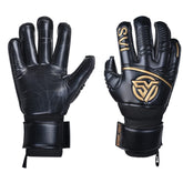 Predator Pro Roll Finger (Black and gold) Goalie Gloves