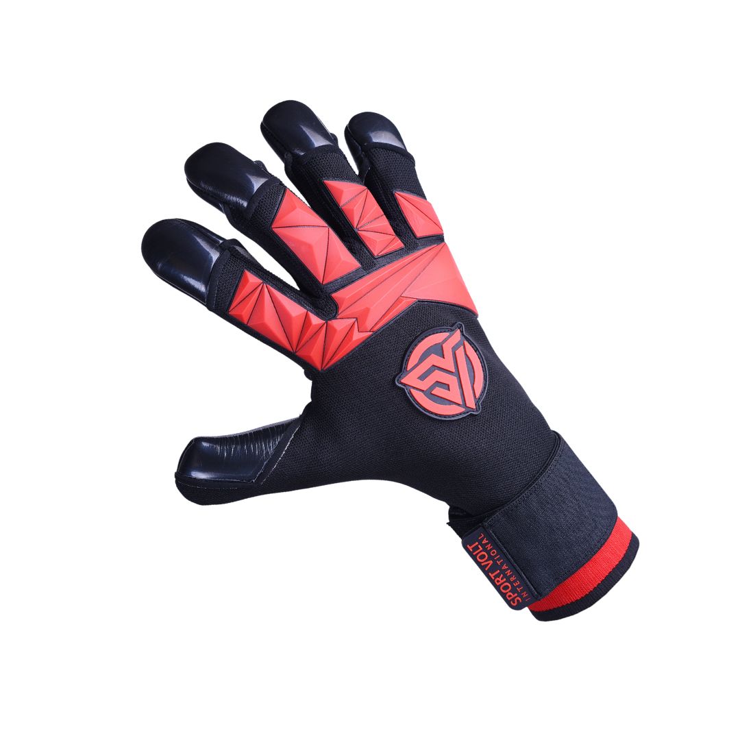 nexus-soccer-goalkeeper-gloves-size-9-front.jpg" - Alt text: "Nexus Soccer Goalkeeper Gloves Size 9, featuring 3D rubber punch zone and 4mm German latex